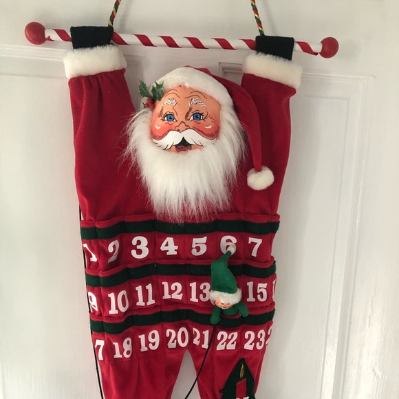 Annalee Santa Claus advent calendar